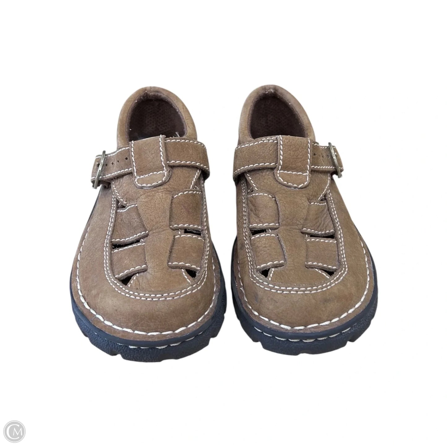 Shoes Flats By Cherokee In Brown, Size: 7