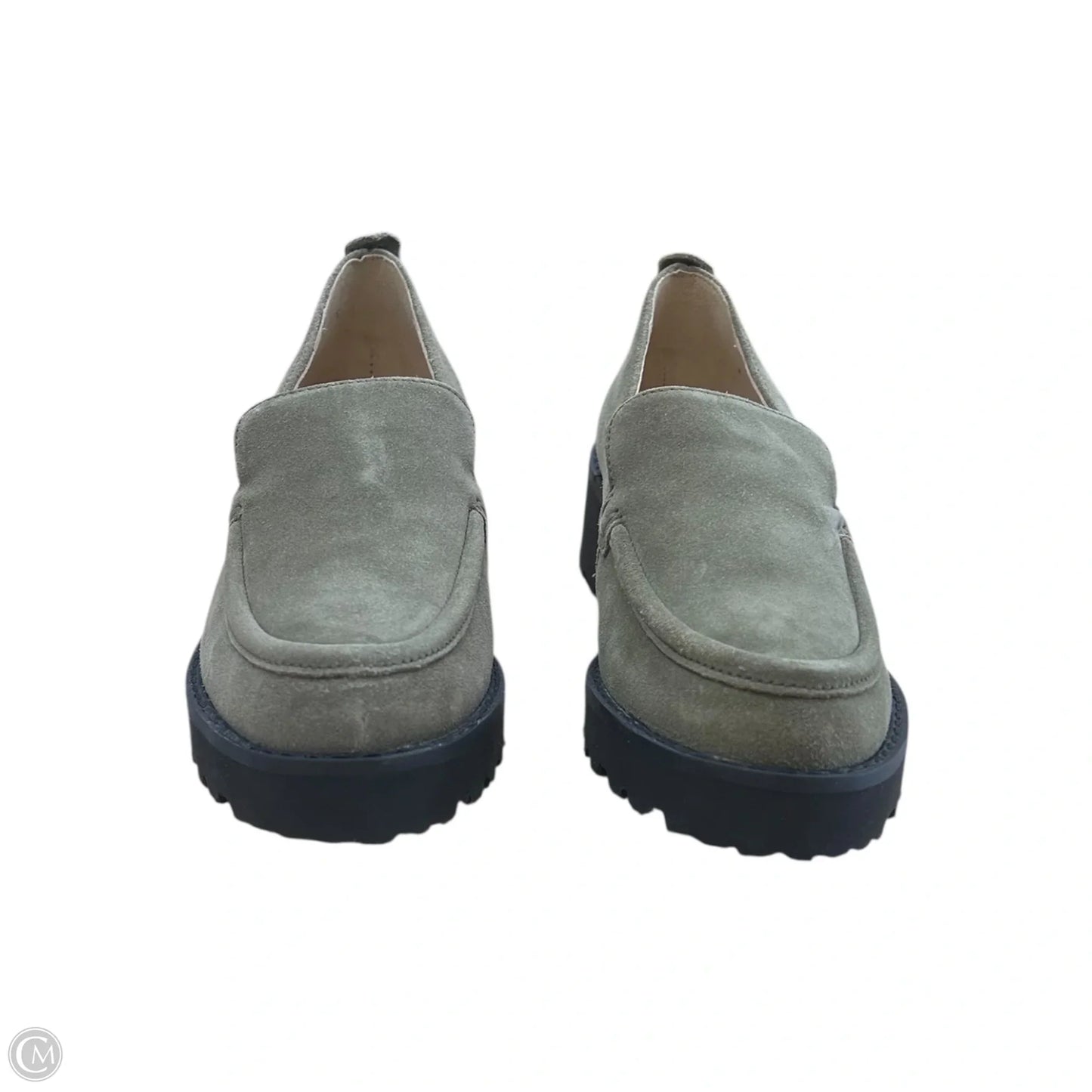 Shoes Heels Wedge By Clothes Mentor In Green, Size: 7