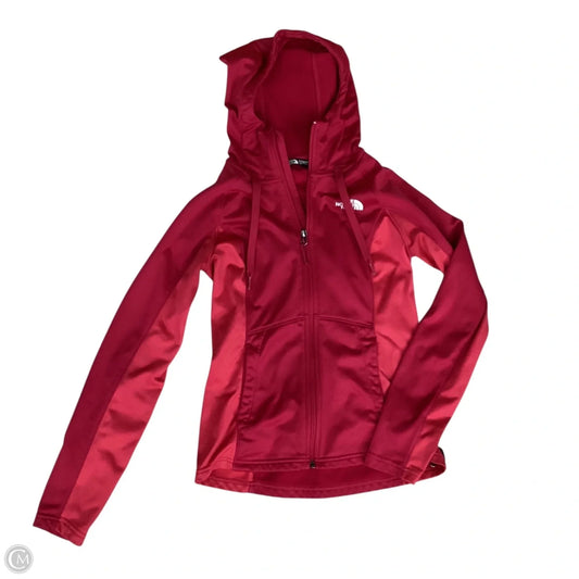 Athletic Sweatshirt Hoodie By The North Face In Pink, Size: S