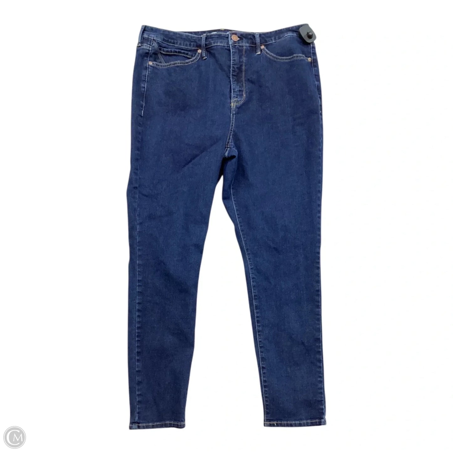 Jeans Boot Cut By Seven 7 In Blue, Size: 16