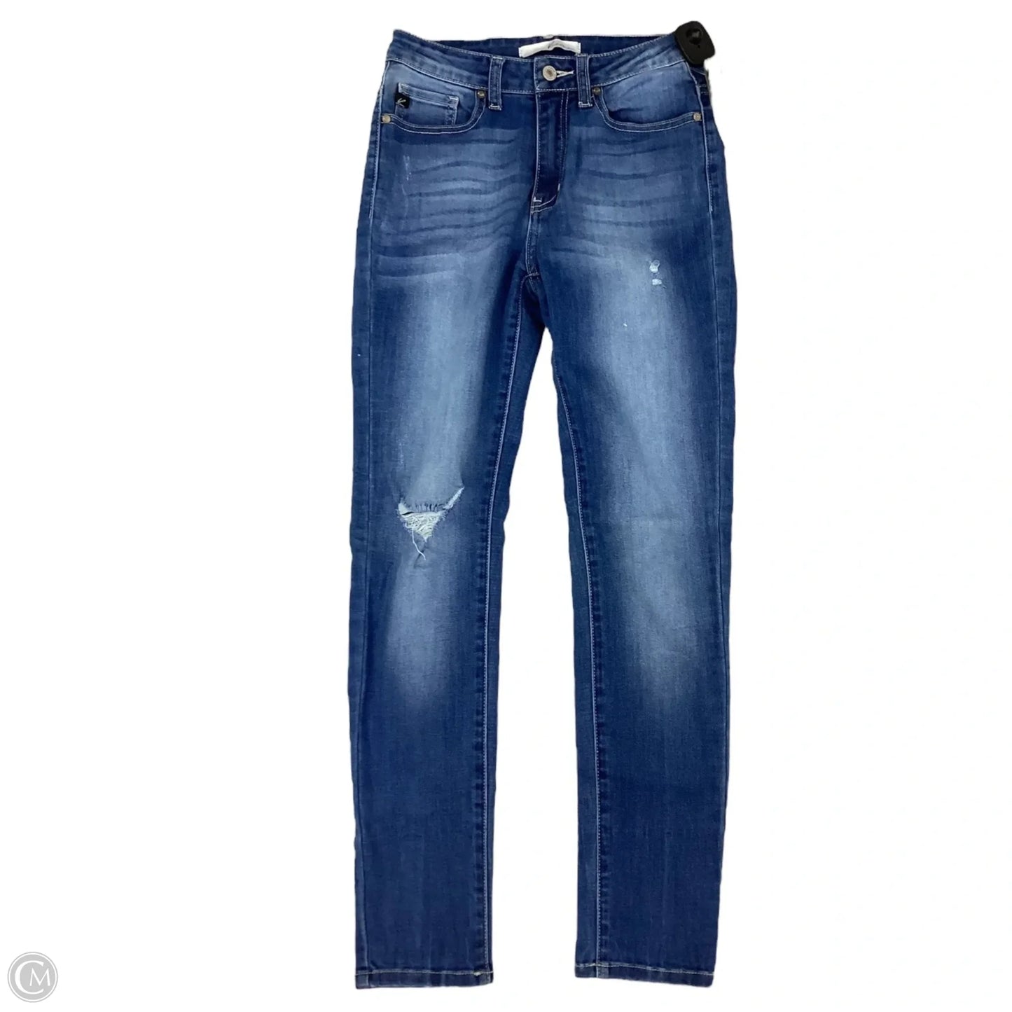Jeans Skinny By Kancan In Blue, Size: 4