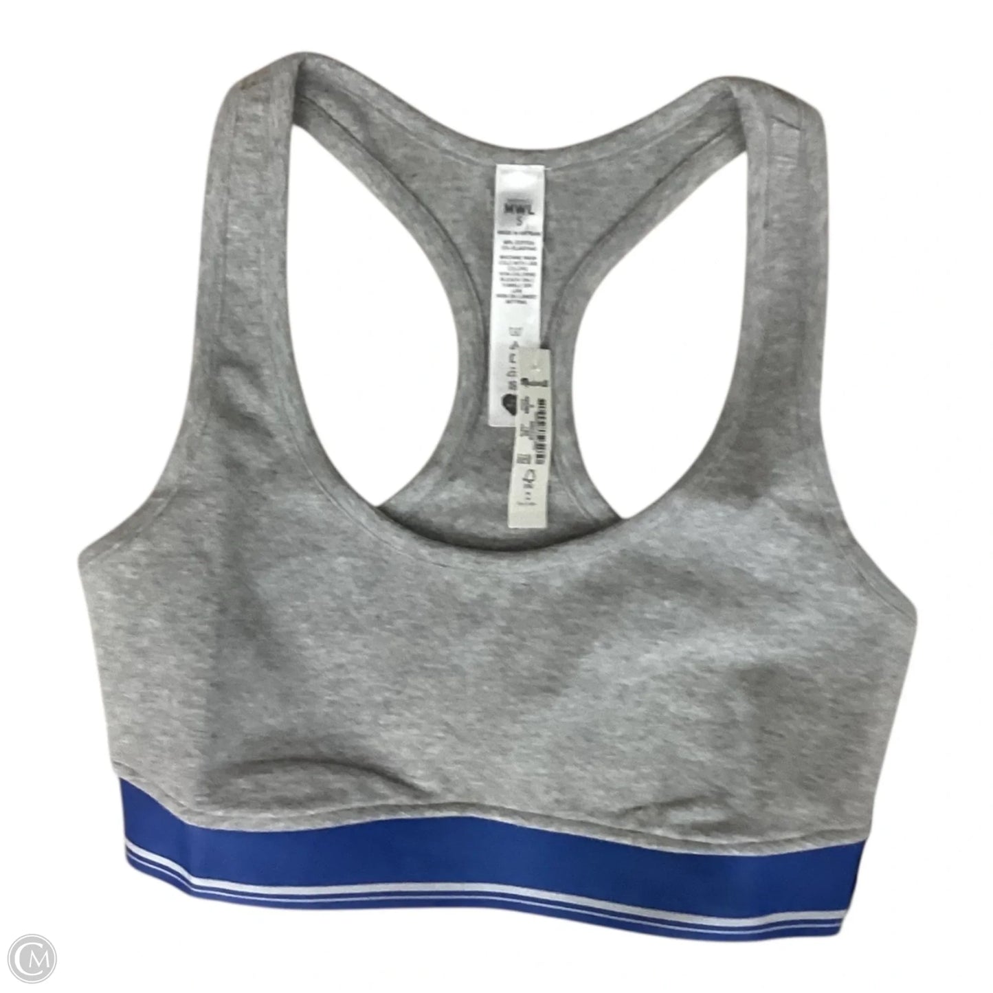 Athletic Bra By Madewell In Grey, Size: S