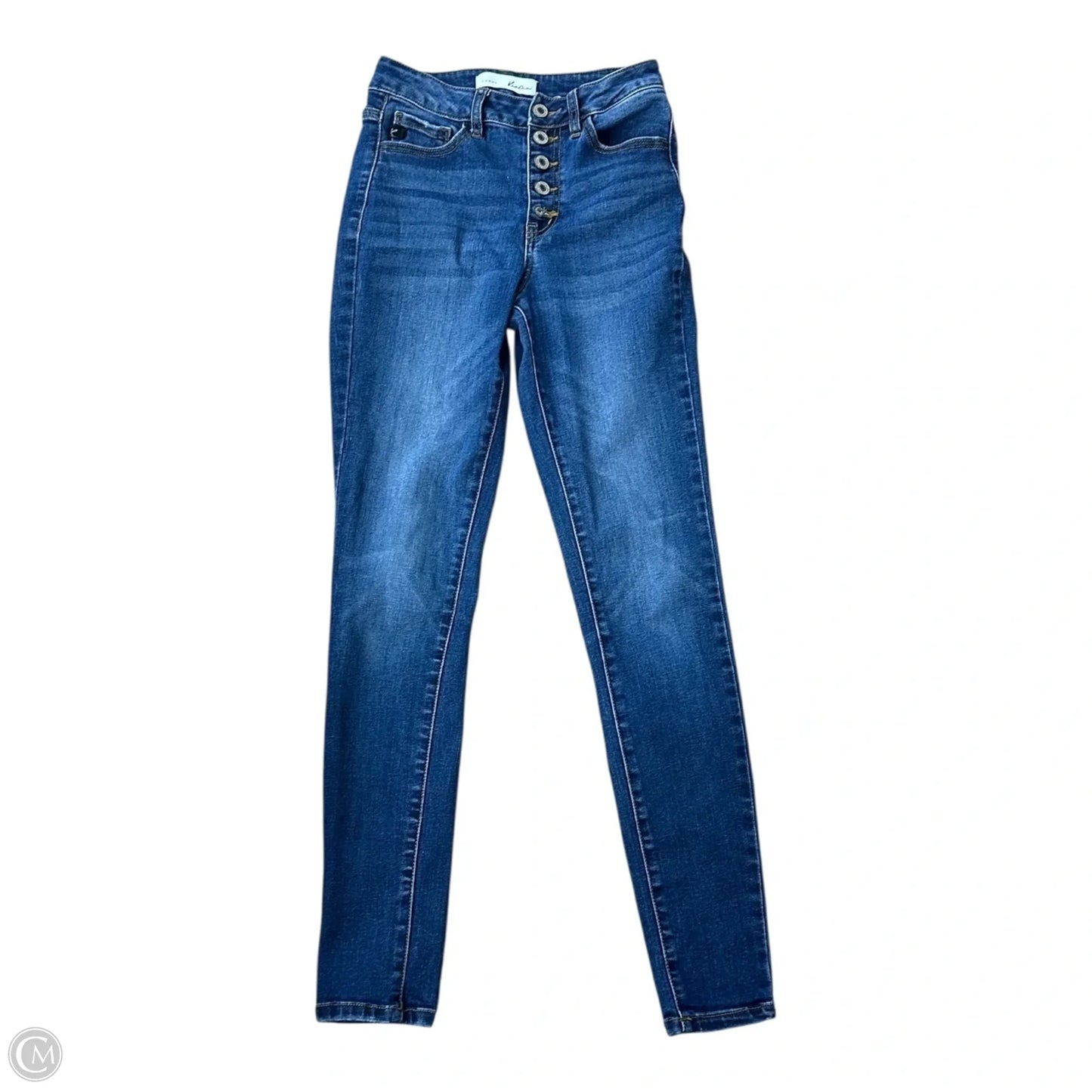 Jeans Skinny By Kancan In Blue, Size: 0
