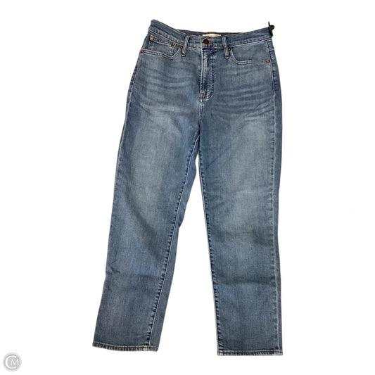 Jeans Straight By Madewell In Blue, Size: 6