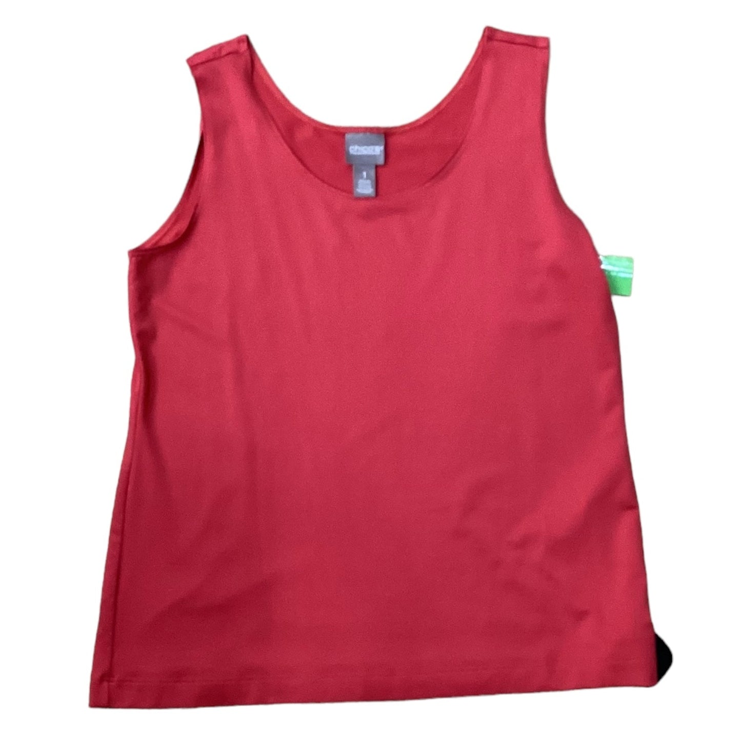 Red Top Sleeveless Chicos, Size 1