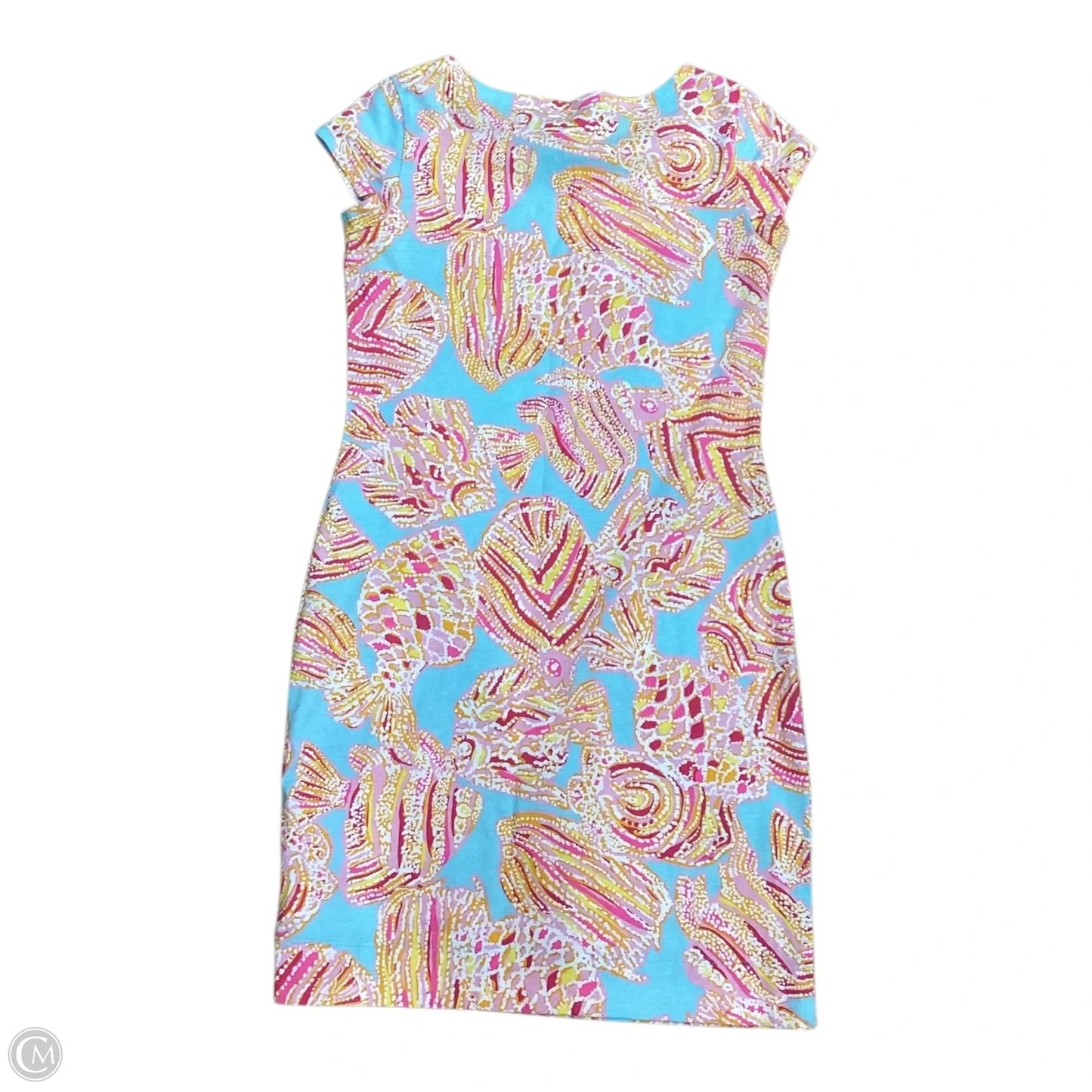 Dress Designer By Lilly Pulitzer In Blue & Pink, Size: Xs