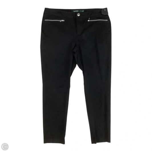 Pants Other By Lauren By Ralph Lauren In Black, Size: 12p