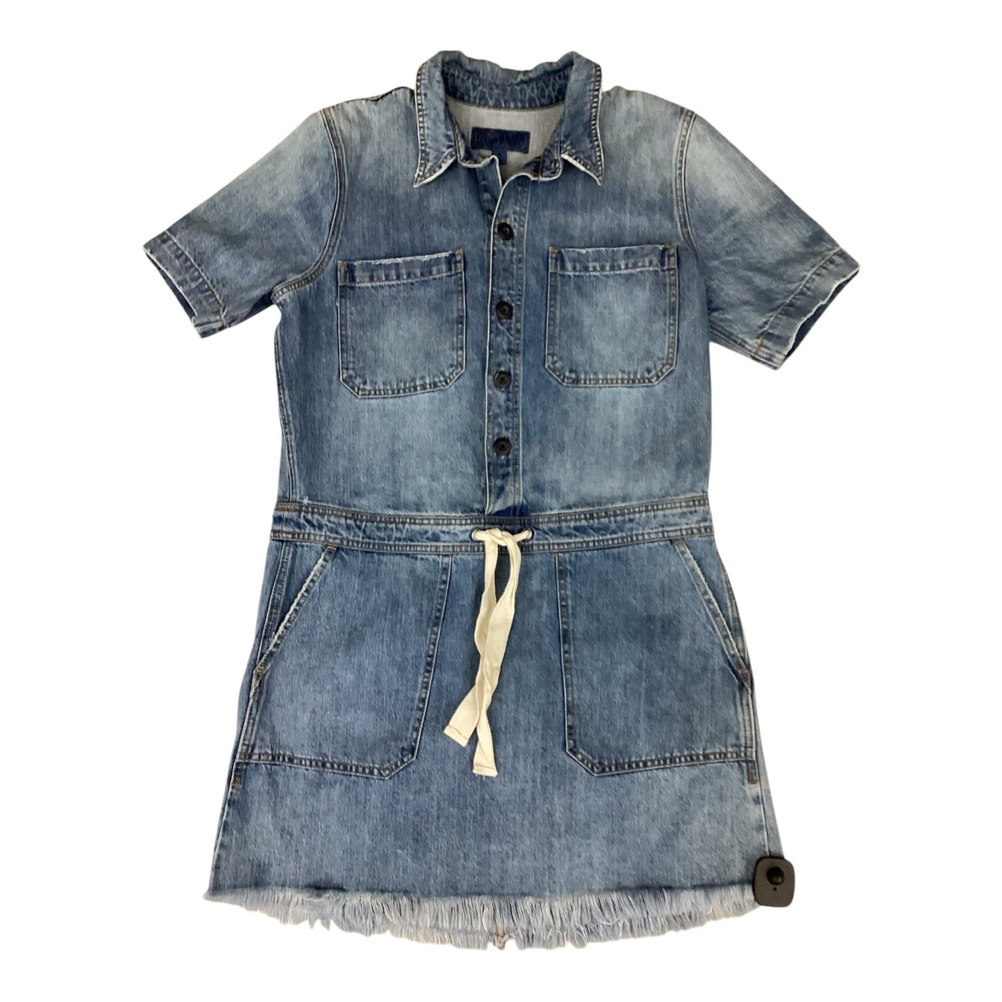 Dress Casual Short By Lucky Brand In Blue Denim, Size: M