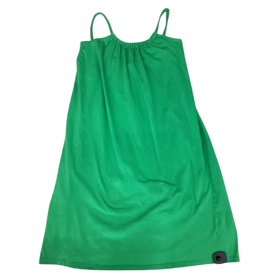 Dress Casual Midi By H&m In Green, Size: Xs