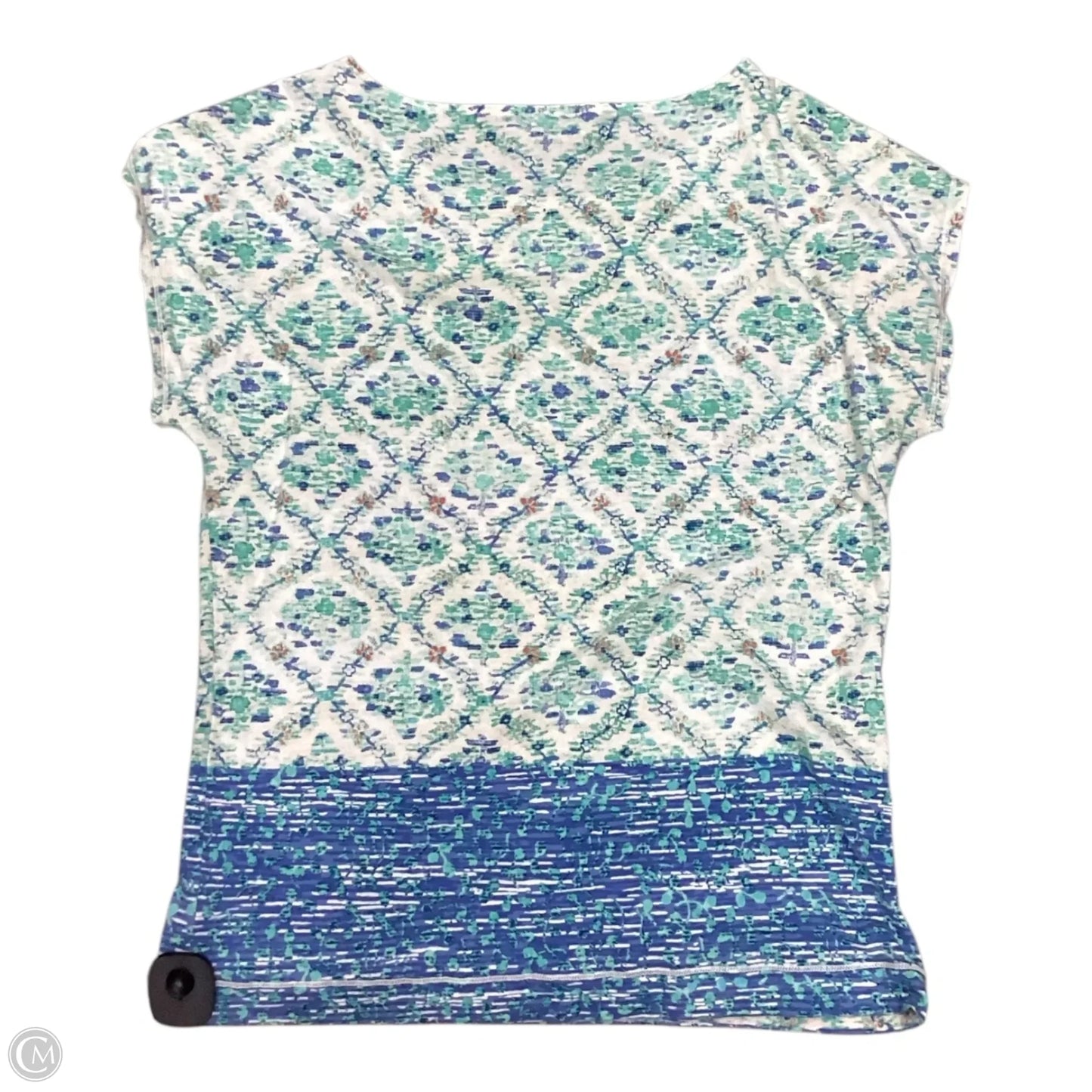 Top Sleeveless By Lauren Jeans Co In Blue, Size: L