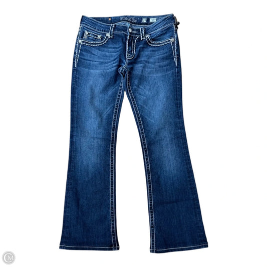 Jeans Boot Cut By Miss Me In Blue Denim, Size: 8