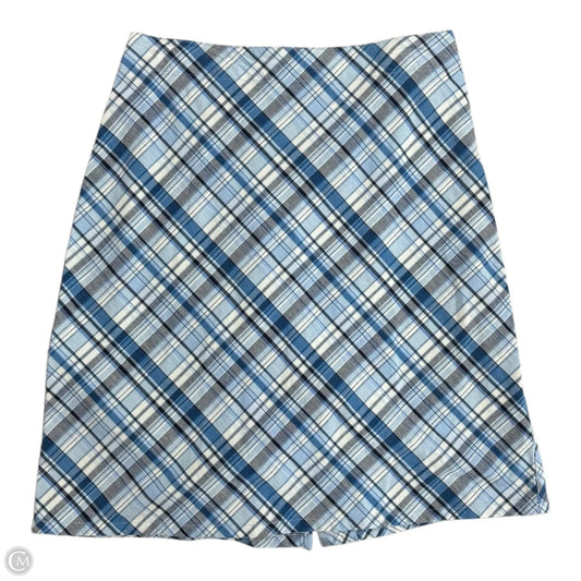 Skirt Mini & Short By Cherokee In Blue, Size: 6