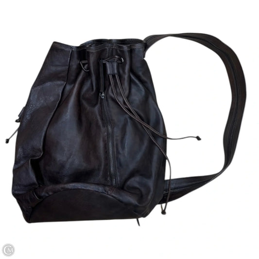 Backpack Leather By Free People, Size: Large