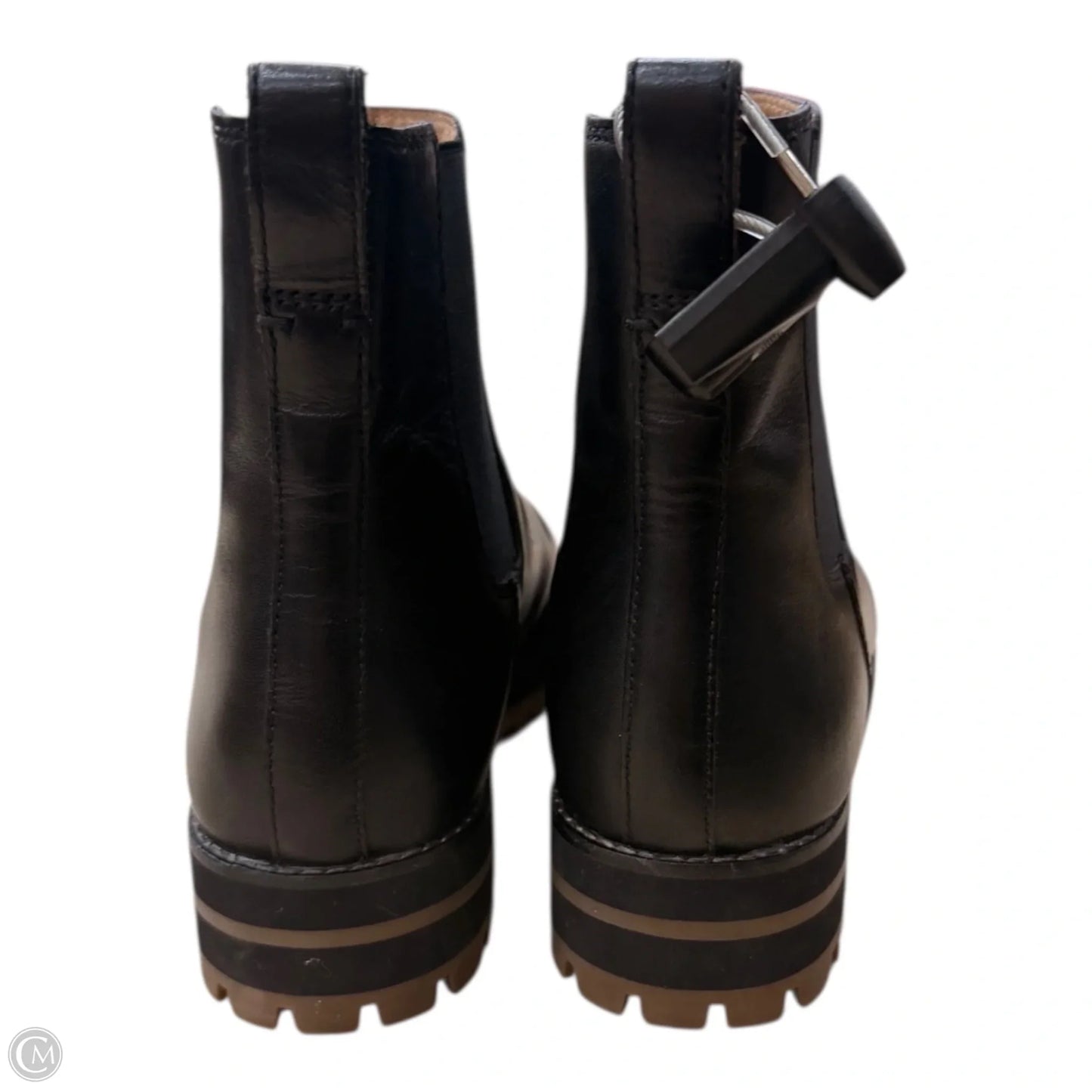 Boots Ankle Flats By Madewell In Black, Size: 9.5