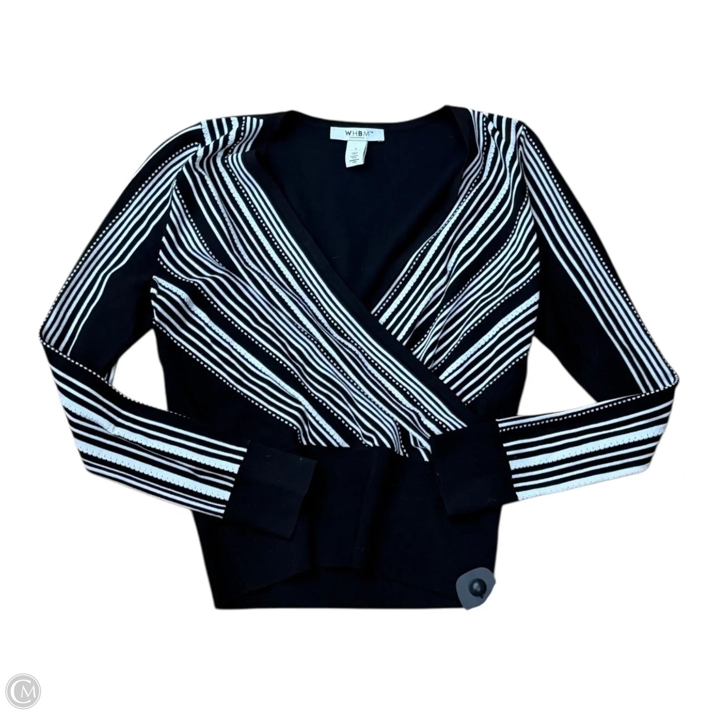 Sweater By White House Black Market In Black & Yellow, Size: S