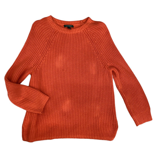 Sweater By Ralph Lauren In Orange, Size: 2x