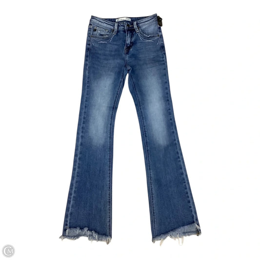 Jeans Skinny By Kancan In Blue Denim, Size: Xs
