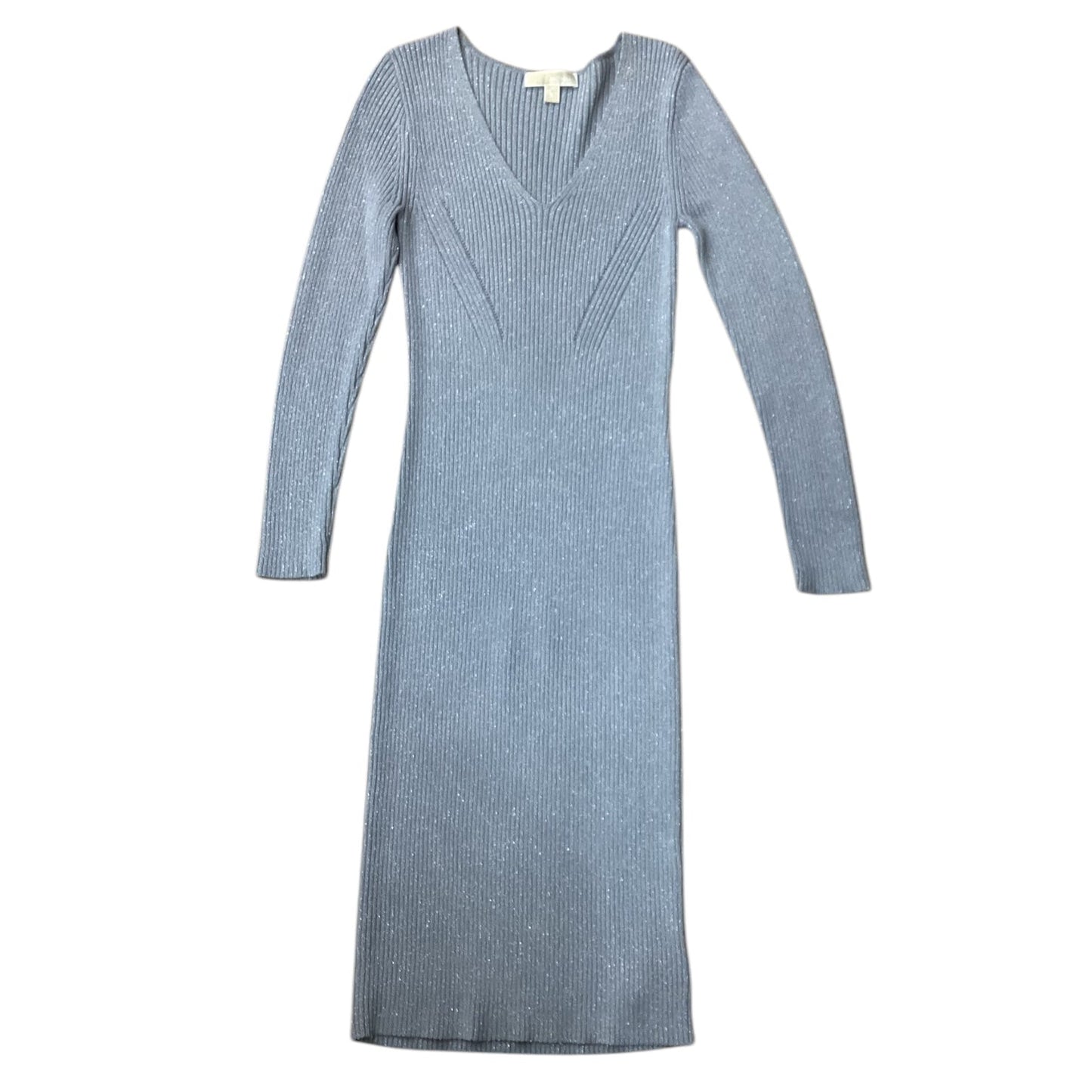 Dress Designer By Michael Kors In Grey, Size: M