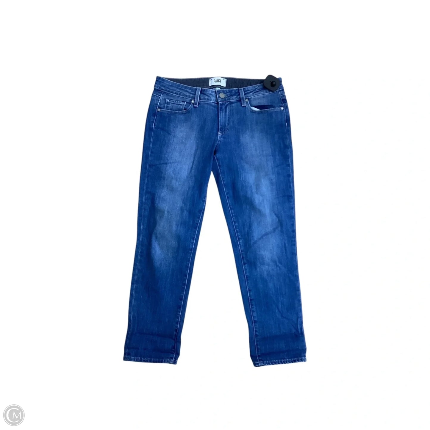 Jeans Skinny By Paige In Blue Denim, Size: 4