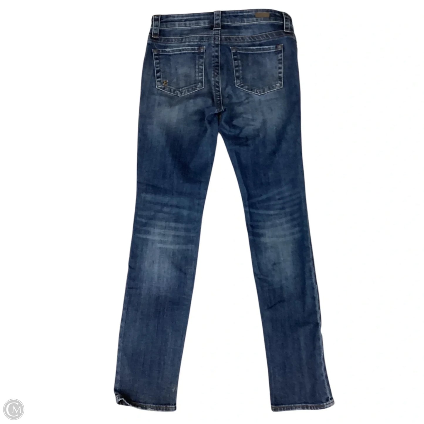 Jeans Straight By Kut In Blue Denim, Size: 2