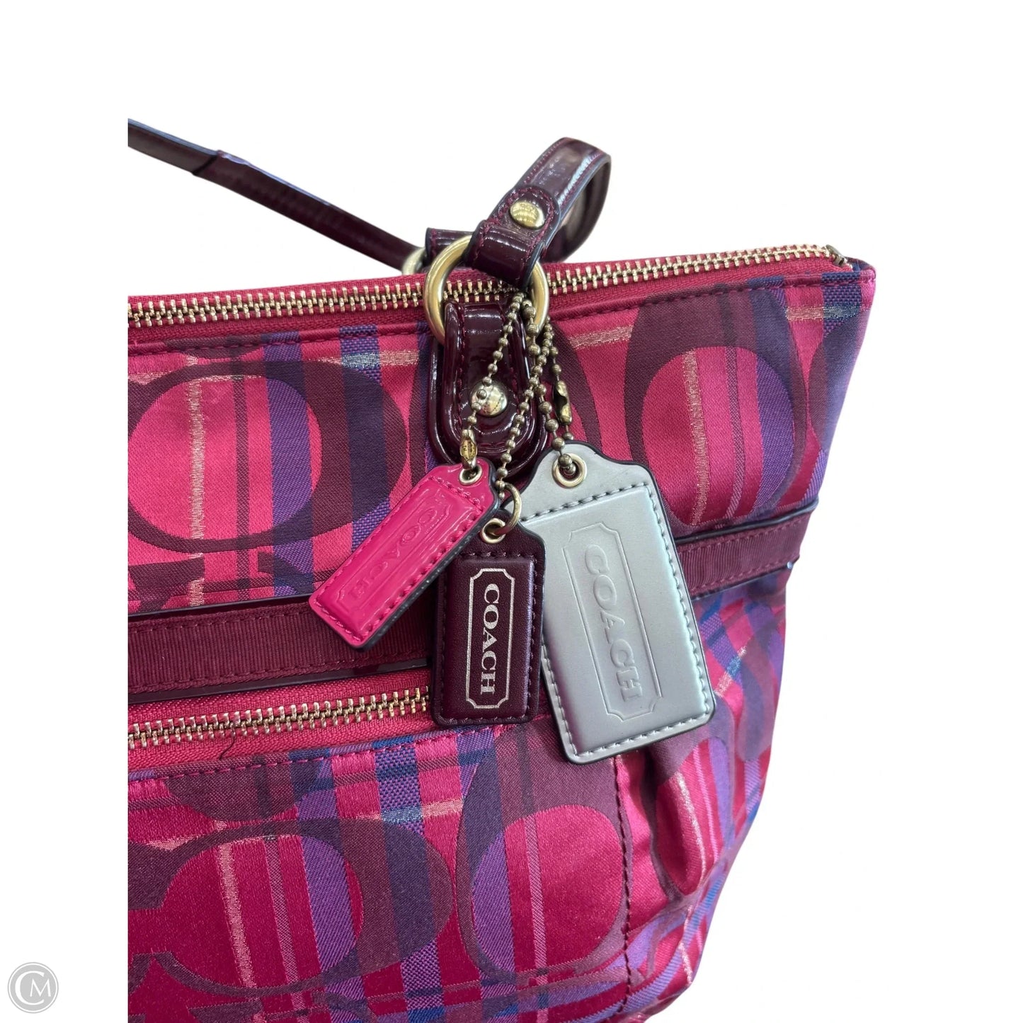Handbag Designer By Coach, Size: Medium