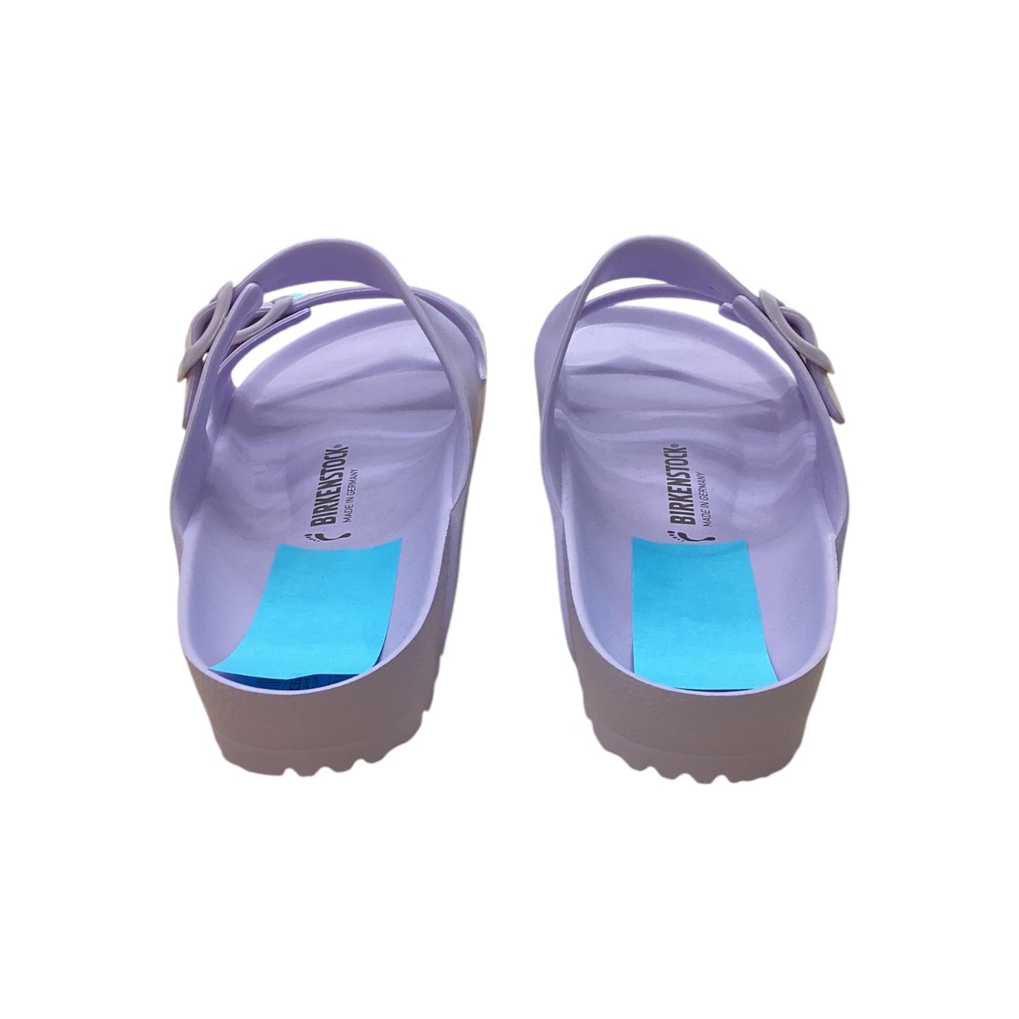 Sandals Designer By Birkenstock In Purple, Size: 9