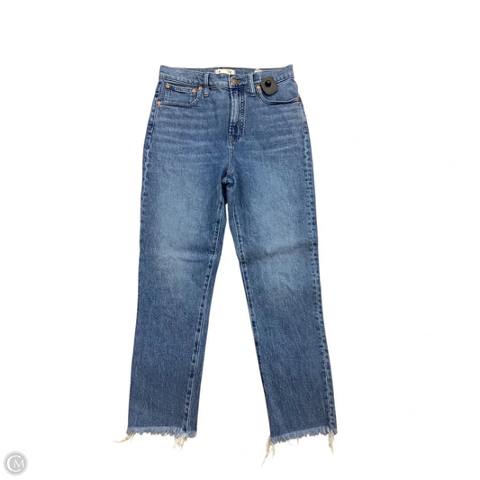 Jeans Boyfriend By Madewell In Blue Denim, Size: 28