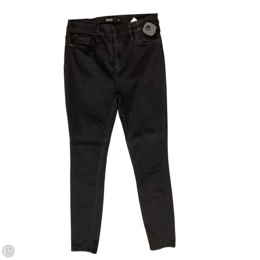 Jeans Skinny By Hudson In Black, Size: 28