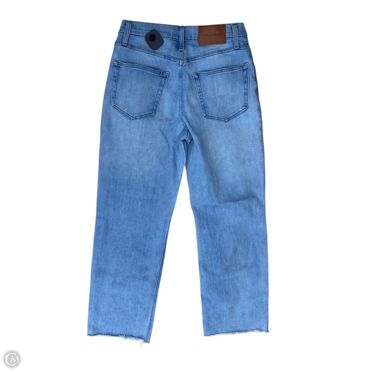 Jeans Wide Leg By Lucky Brand In Blue Denim, Size: 4