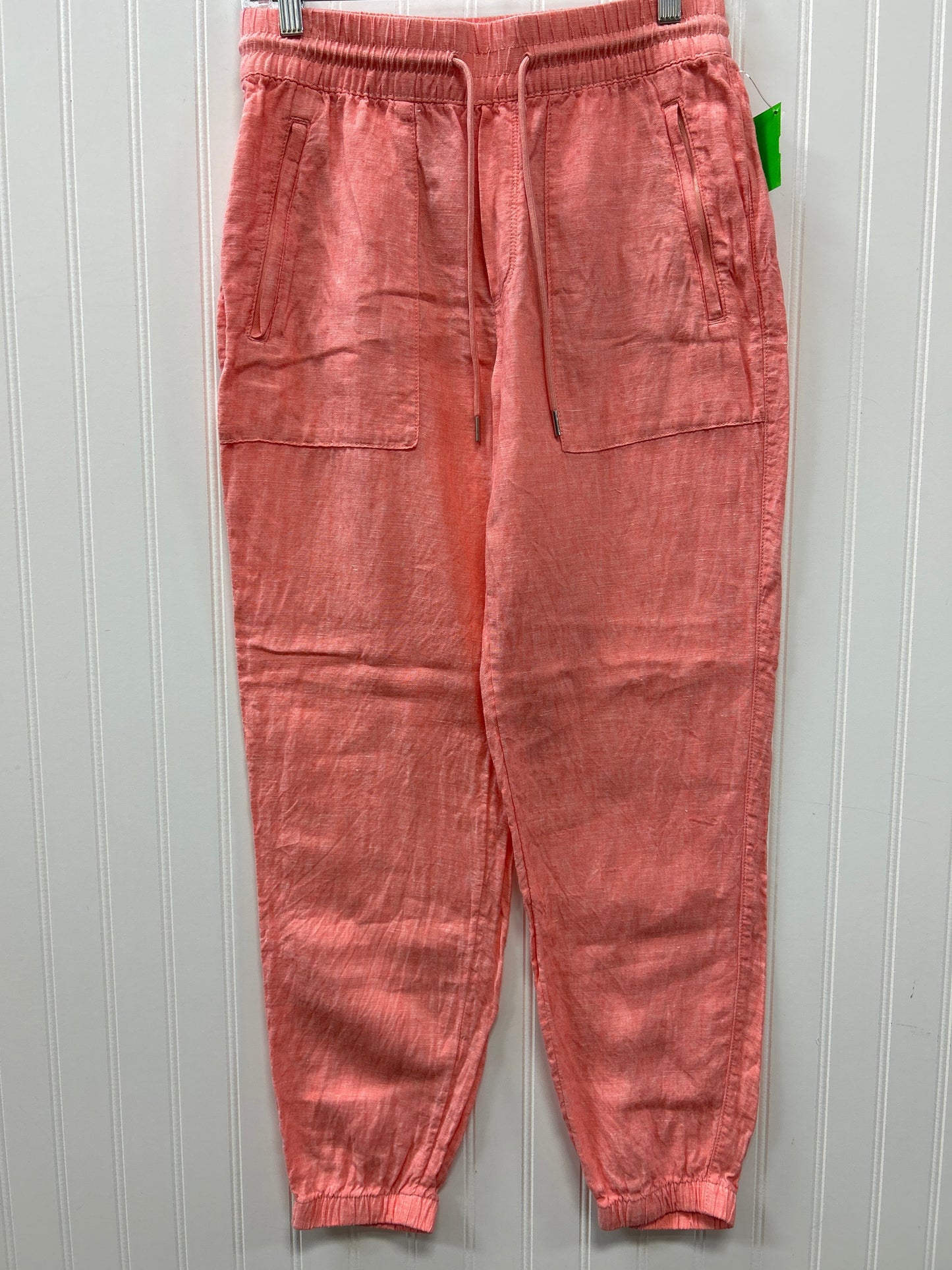 Pants Linen By Athleta In Coral, Size:4
