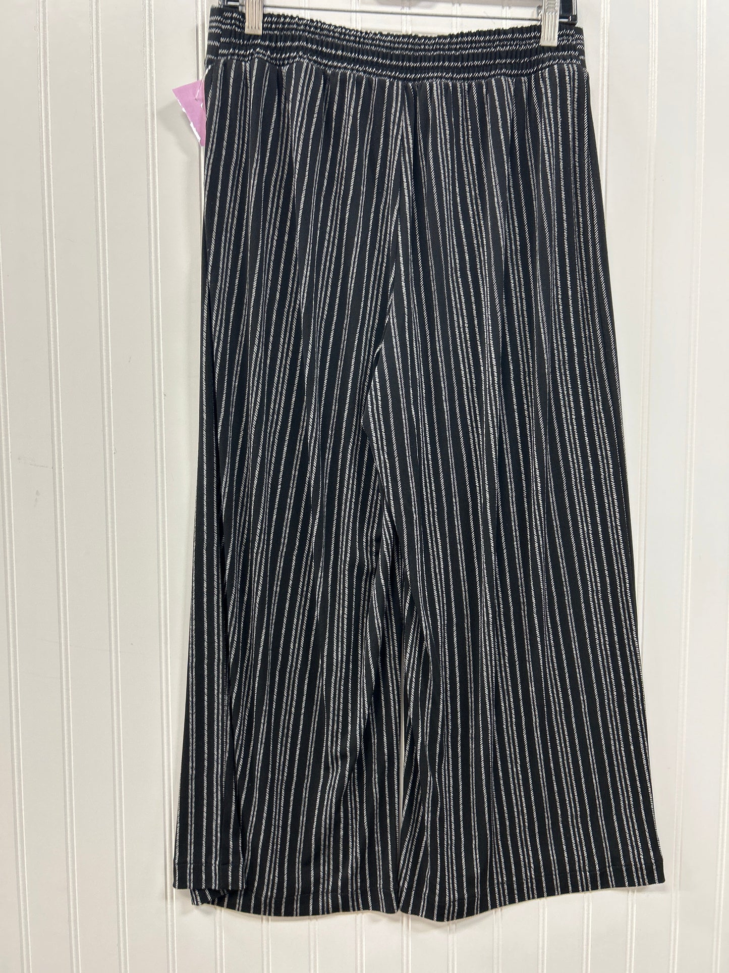 Pants Linen By Adrianna Papell In Black, Size:M