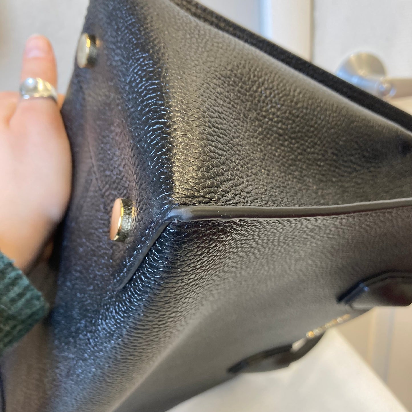 Handbag Designer By Michael Kors In Black, Size:Medium