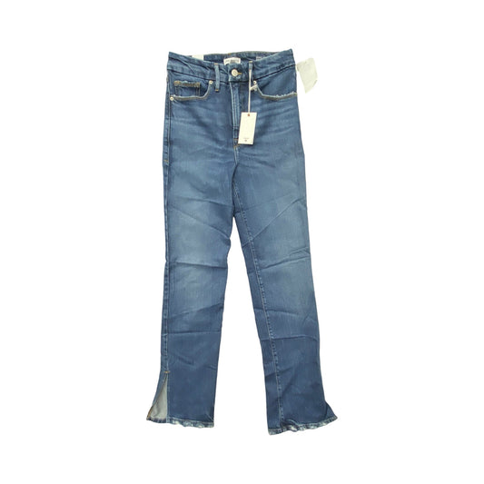 Jeans Straight By Good American In Blue Denim, Size:2