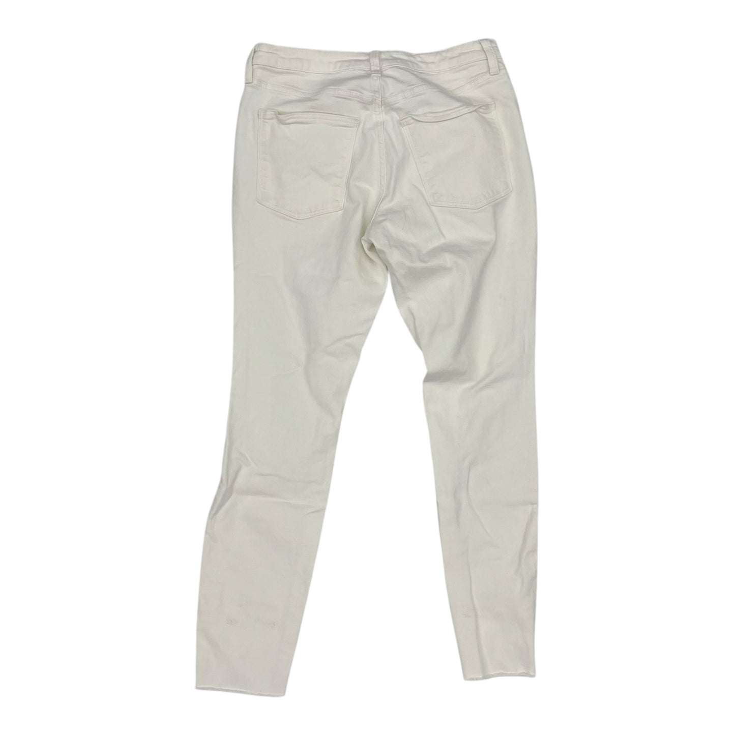 Jeans Skinny By Universal Thread In White Denim, Size:8