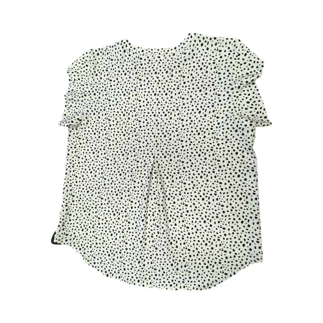 Top Sleeveless By Cmc In Polkadot Pattern, Size:Xl