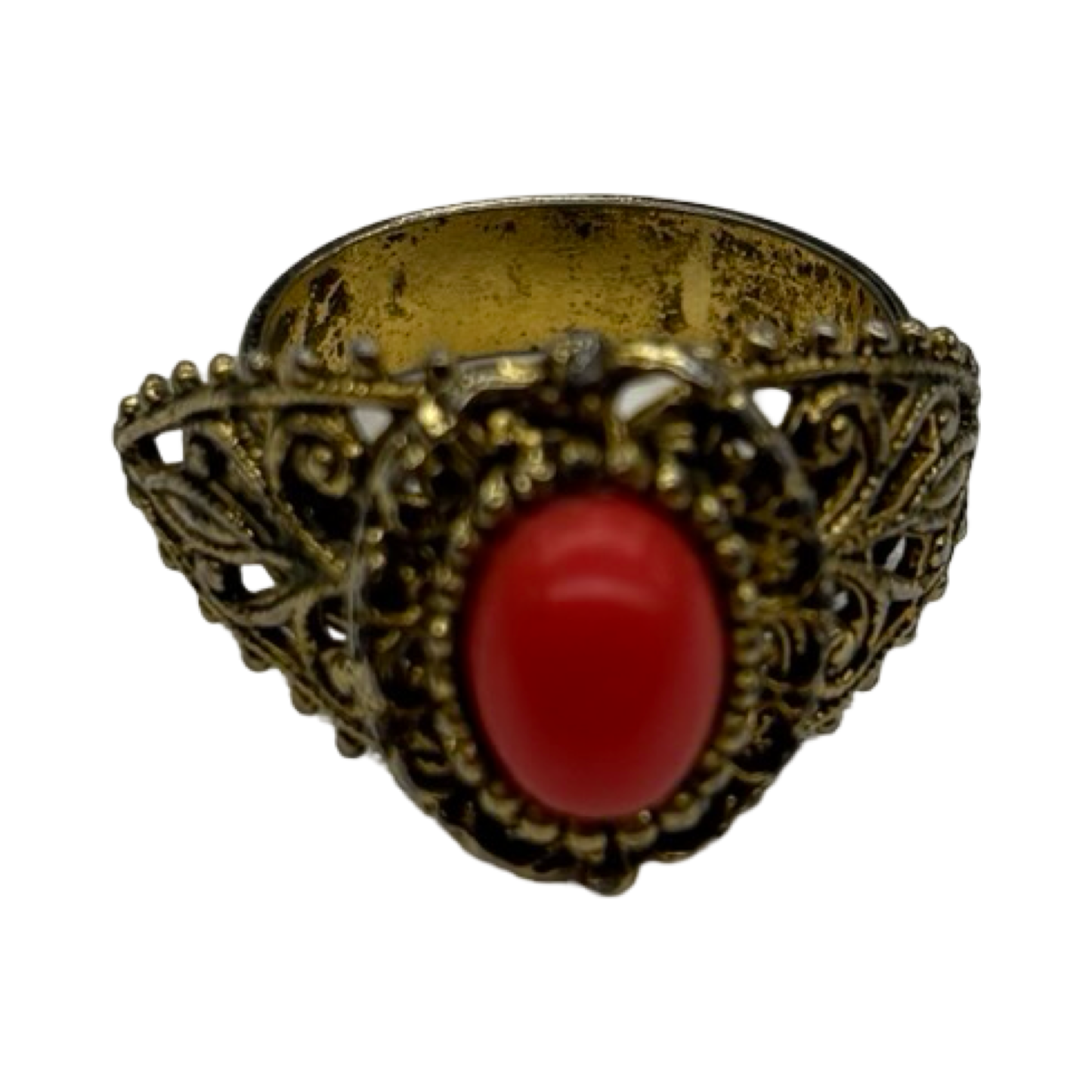 Ring Statement By Clothes Mentor In Gold, Size:6