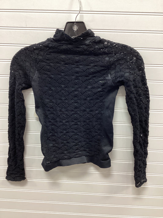 Blouse Ls By Free People In Black, Size:Xs