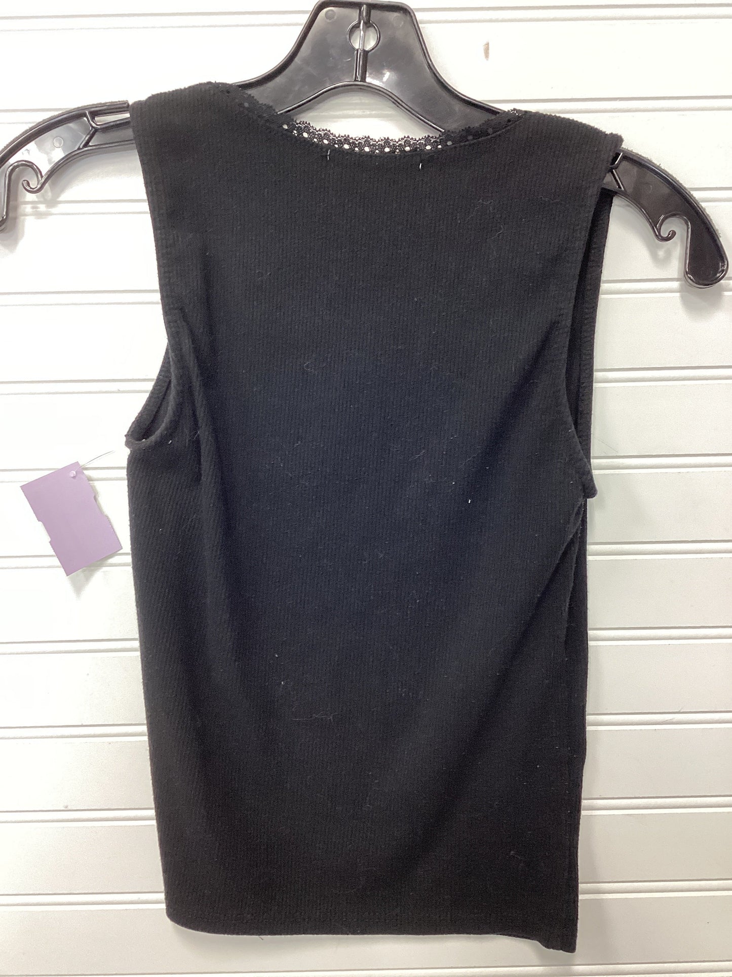 Top Sleeveless By Antistar In Black, Size:S