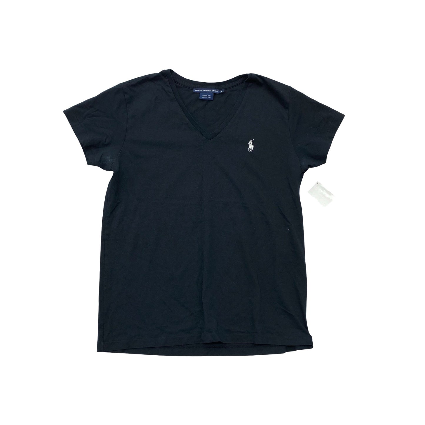 Top Ss By Ralph Lauren In Black, Size:M