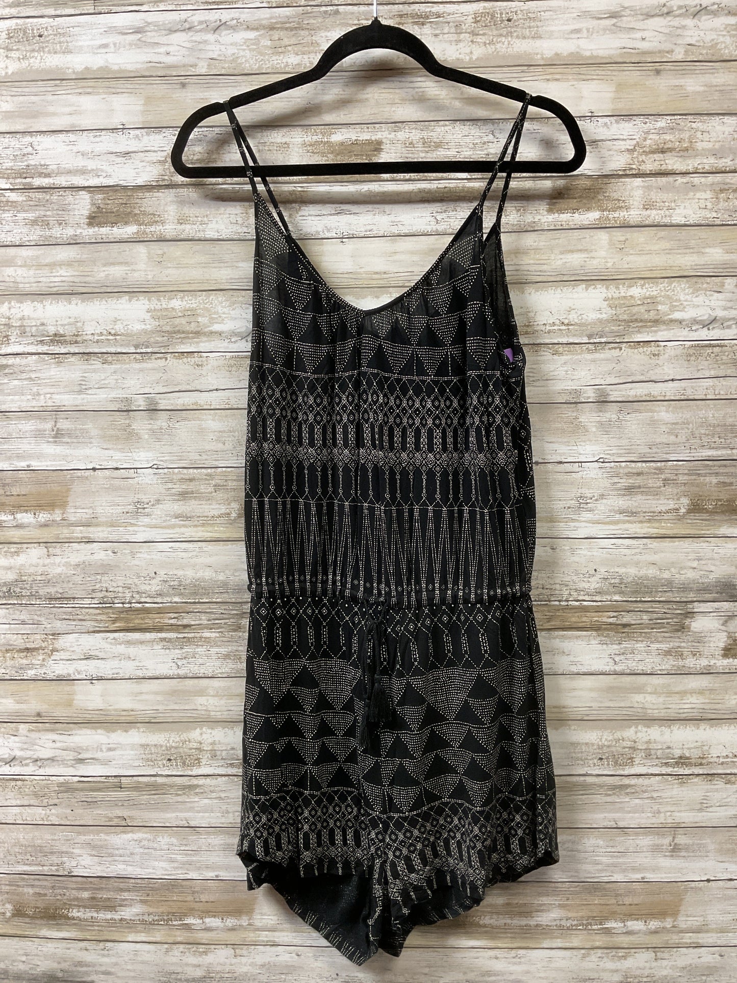 Romper By H&M In Black, Size:S