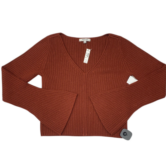Sweater By Madewell In Maroon, Size:M