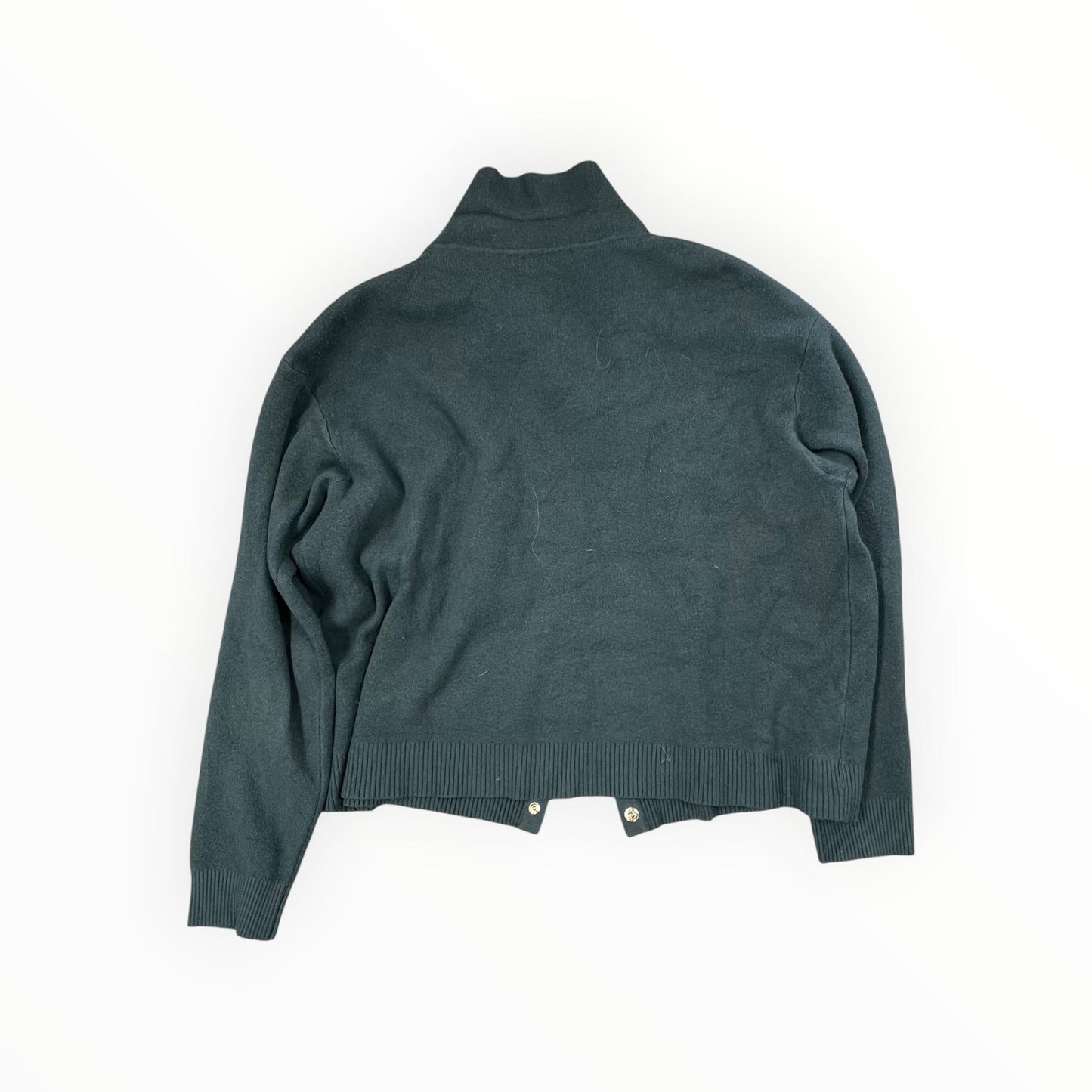 Cardigan By Clothes Mentor In Green, Size:2X