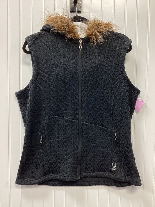 Vest Fleece By Spyder In Black, Size:Xl
