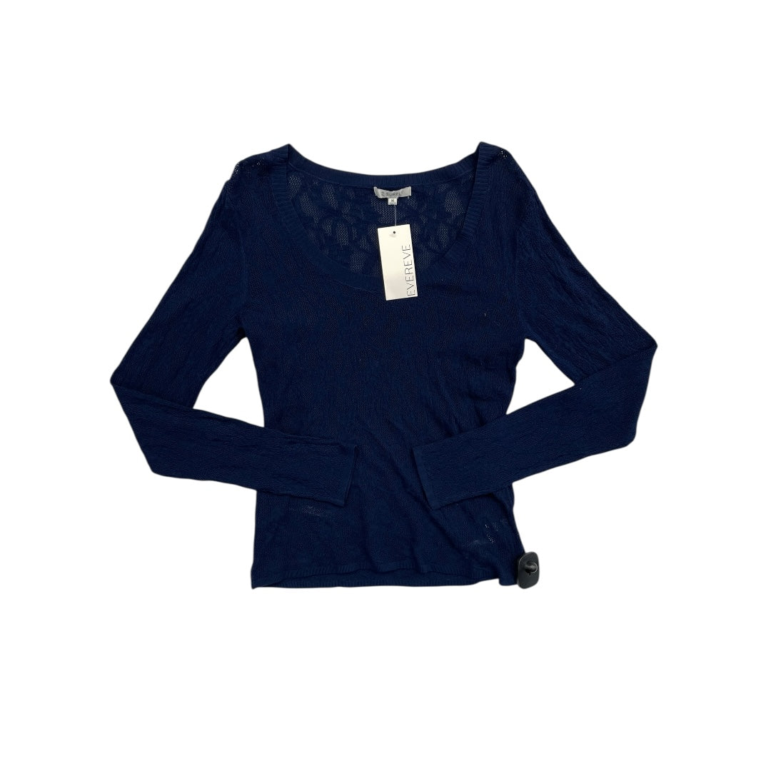 Top Ls By Z Supply In Navy, Size:M