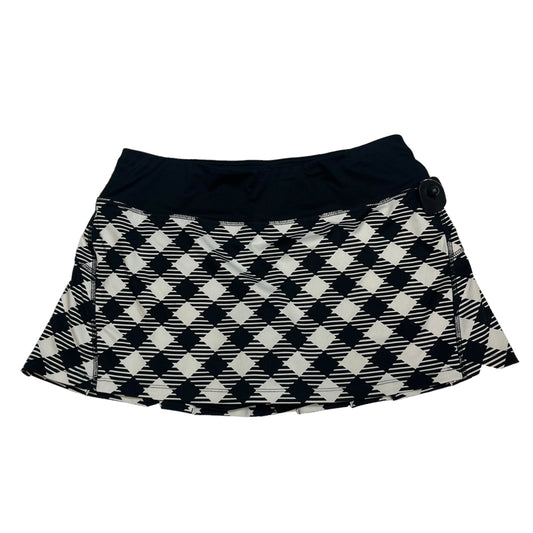 Black & White Athletic Skort Be Inspired, Size L