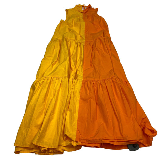 Orange Dress Casual Maxi Target-designer, Size Xs