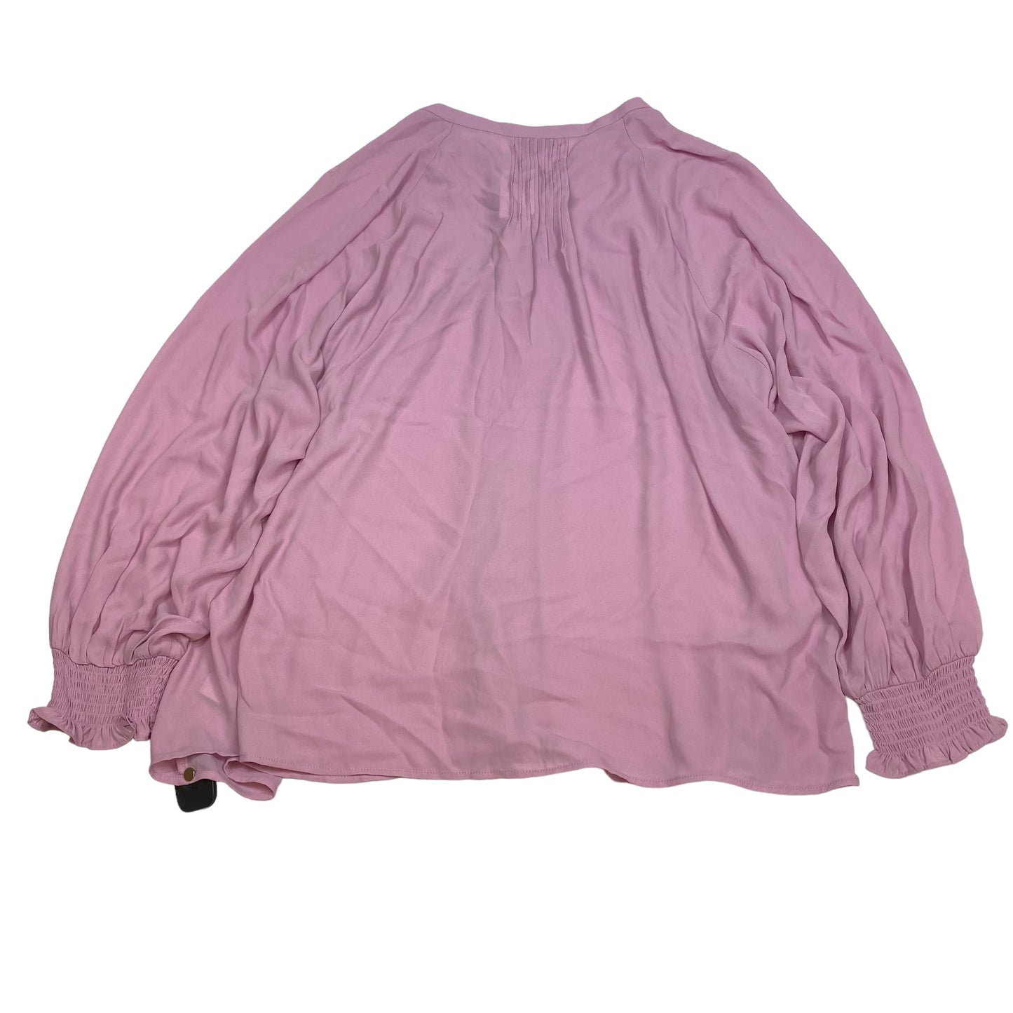 Pink Blouse Long Sleeve Torrid, Size 4x