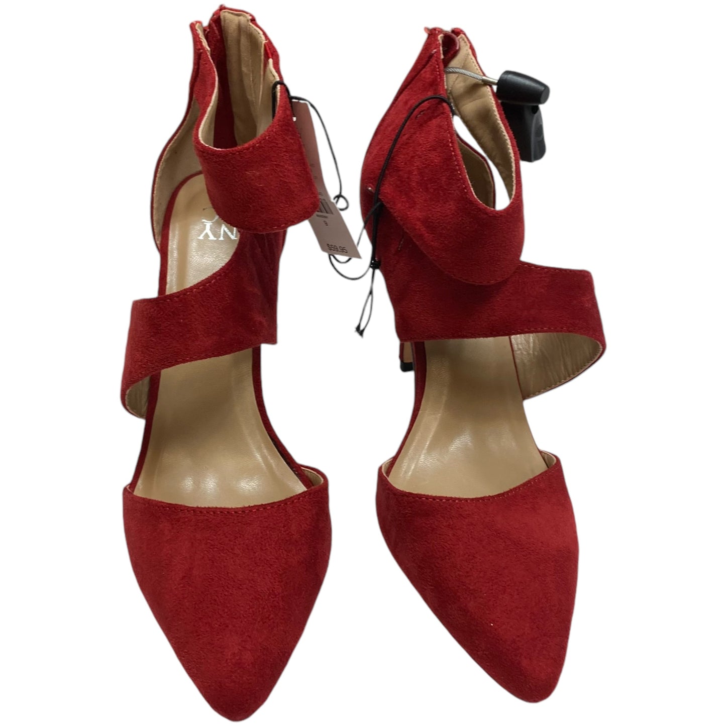 Shoes Heels Stiletto By New York And Co In Red, Size: 9