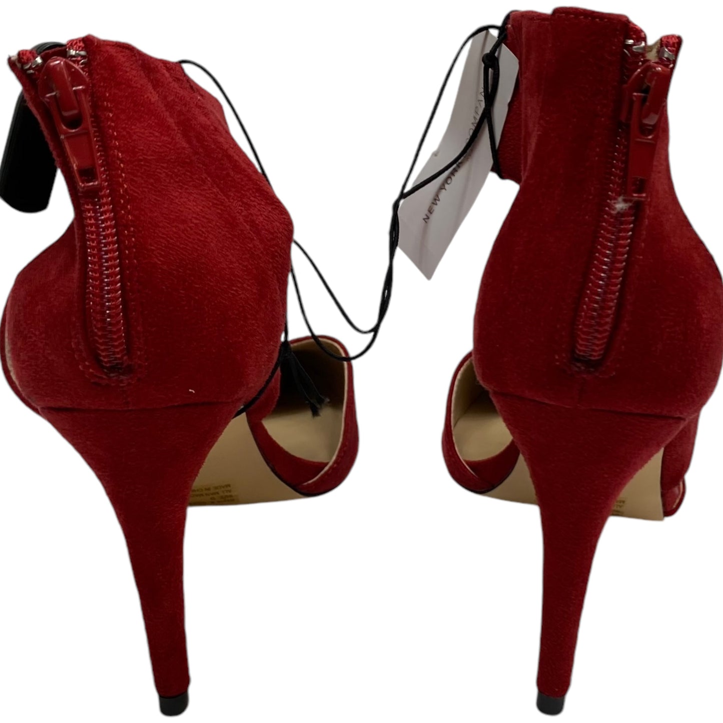 Shoes Heels Stiletto By New York And Co In Red, Size: 9