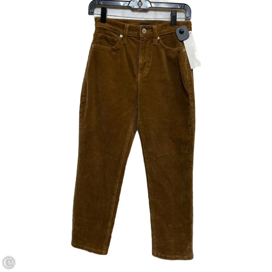 Pants Corduroy By Banana Republic In Brown, Size: 2p